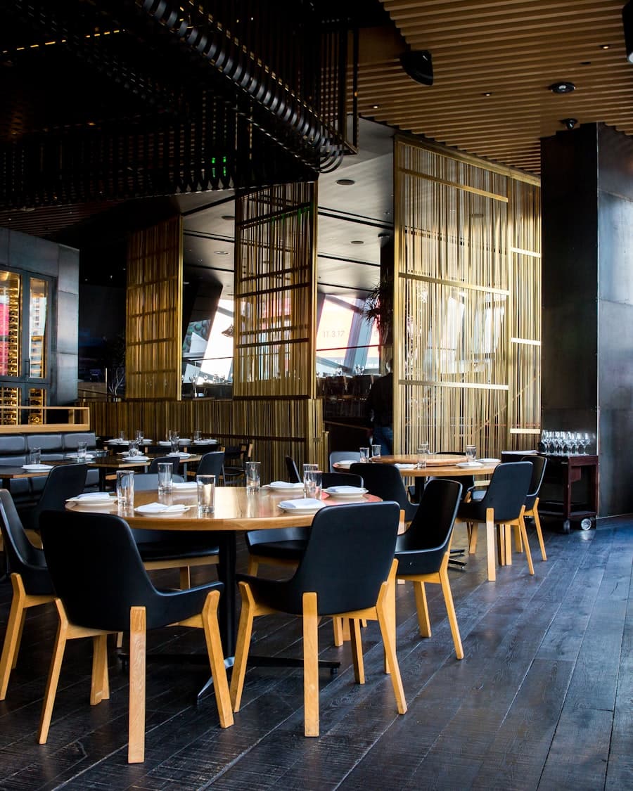 AI conversational menu interface